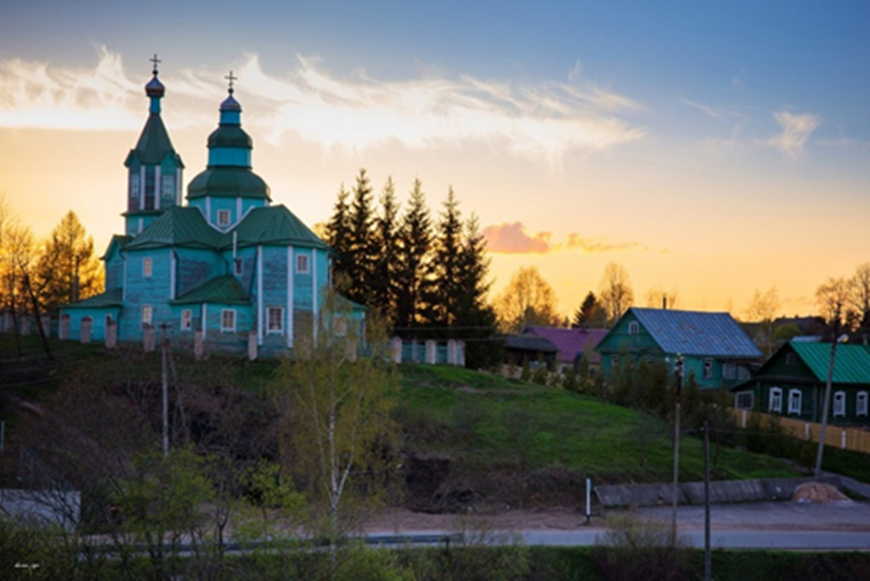 Святодуховская церковь д.Плиссы XVIII в..